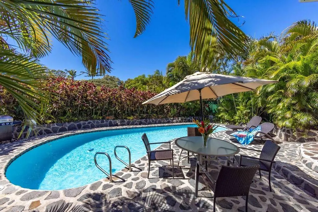 Waterfall House With Ocean Views In Haiku, Maui Huelo 0*,